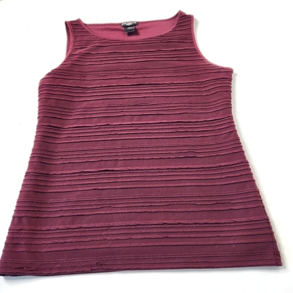 Ann Taylor Small Petite Layered Sleeveless Top - Picture 1 of 6